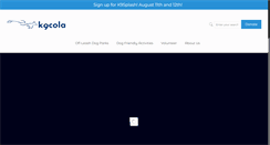 Desktop Screenshot of k9cola.org